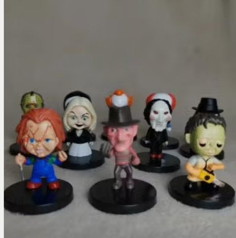 Horror mini figuren set 10 stuks (5,5cm), Ophalen of Verzenden, Nieuw
