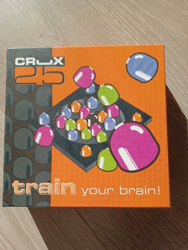Spel: Crux - Train your brain, Ophalen of Verzenden, Minder dan 500 stukjes, Gebruikt, Overige typen