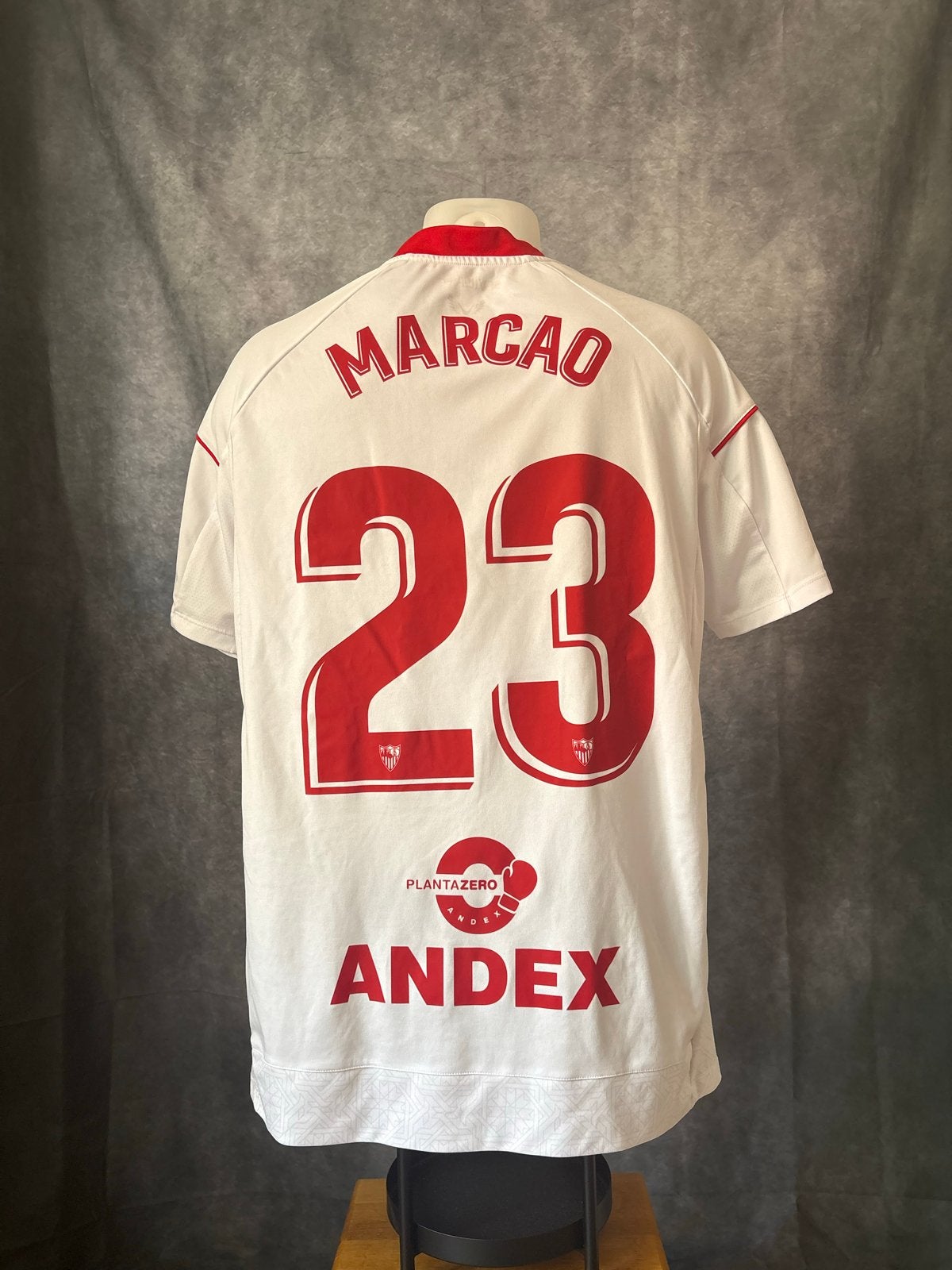 Matchworn Shirt - Sevilla FC - Marcao - COA - 2022, Tickets en Kaartjes, Eén persoon, Buitenland