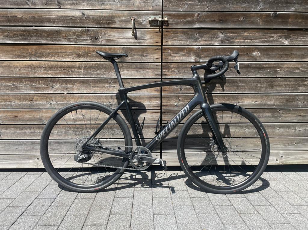 Specialized Roubaix SL8 Sport Apex, Gebruikt, Carbon, 10 tot 15 versnellingen, 57 tot 61 cm