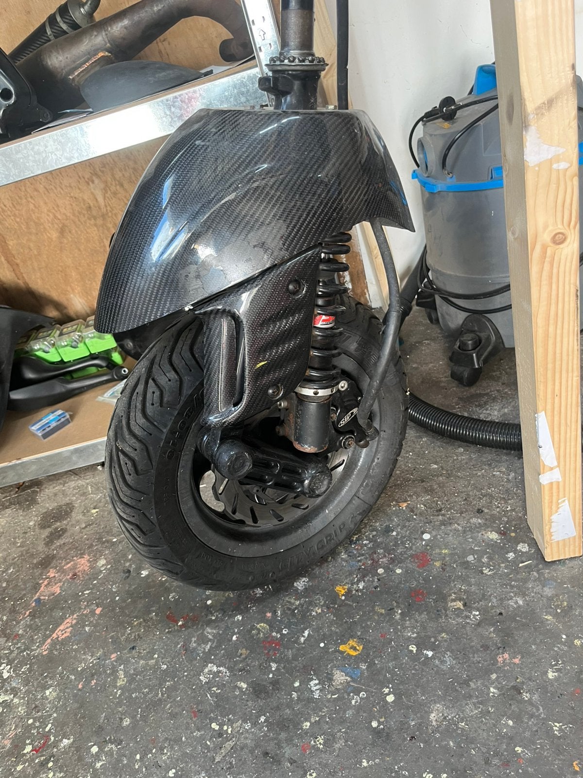 Sp voorvork, Fietsen en Brommers, Ophalen, Zo goed als nieuw, Benzine, Zip