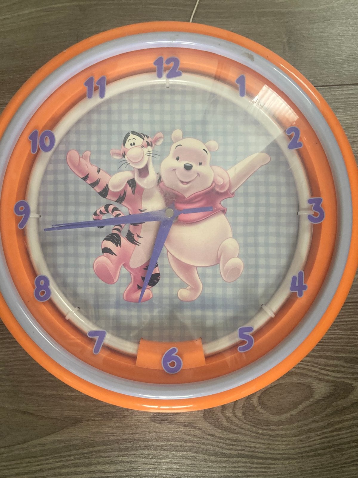 Winnie de pooh klok, Ophalen, Analoog, Wandklok, Met verlichting