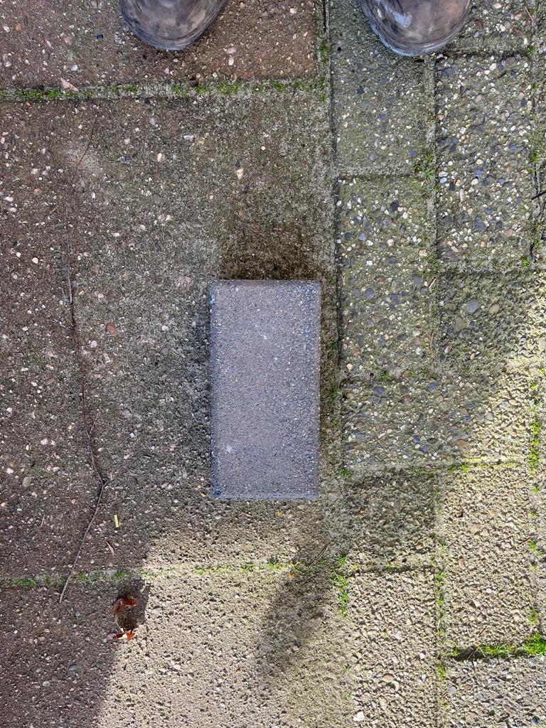 Beton klinkers & bandjes, Tuin en Terras, Tegels en Klinkers, Ophalen, Klinkers, 5 tot 10 m², Zo goed als nieuw