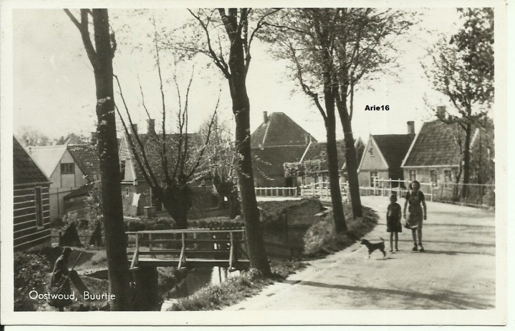 Oostwoud, Verzenden, 1940 tot 1960, Gelopen, Noord-Holland