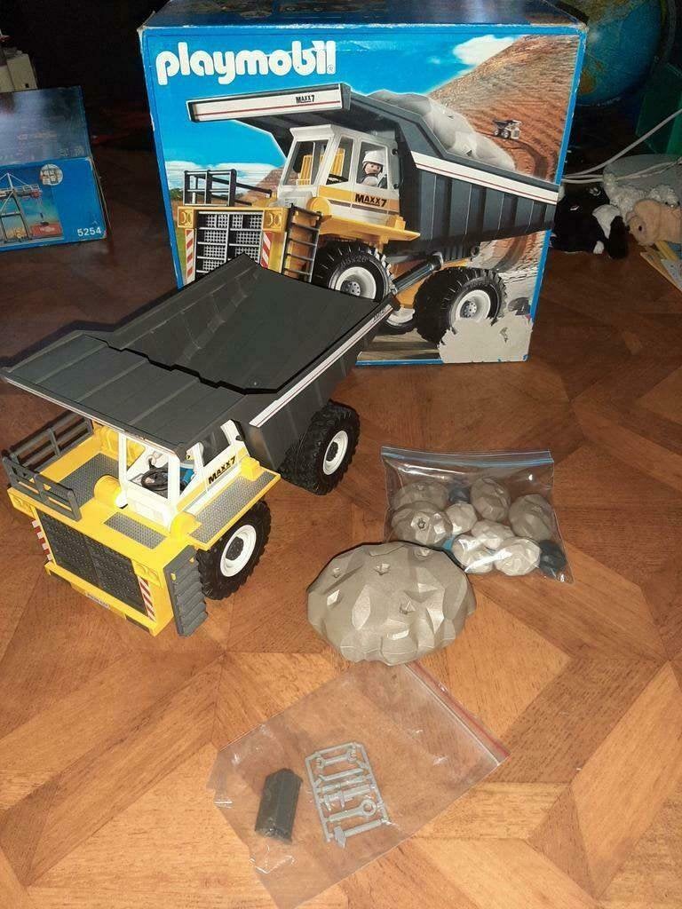 Playmobil 4037 Mega Kiepwagen, Ophalen of Verzenden, Zo goed als nieuw, Complete set
