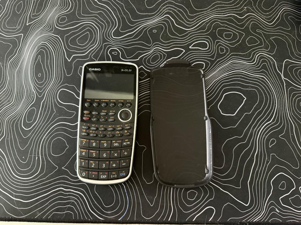 Casio Rekenmachine fx- CG 20, Ophalen of Verzenden, Grafische rekenmachine, Zo goed als nieuw