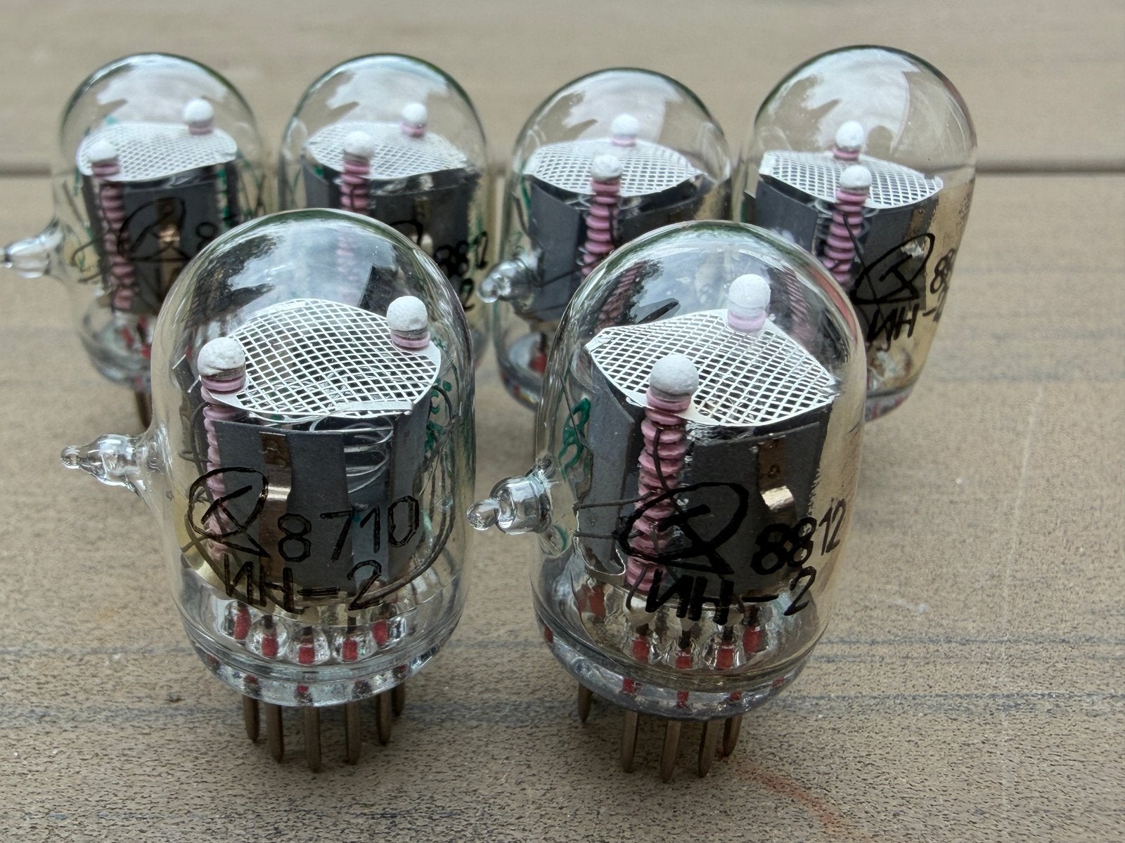 6x nixie NH-2, Ophalen of Verzenden, Zo goed als nieuw