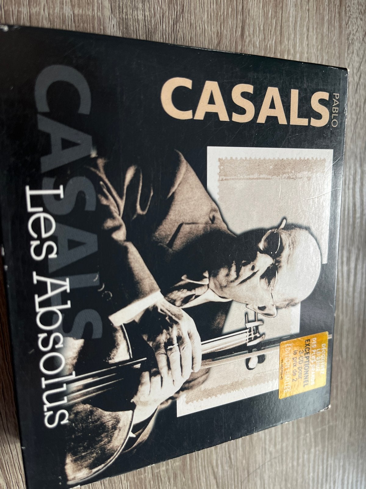 Pablo Casals - Les Absolus (3 CD Boxset Klassieke Muziek), Boxset, Ophalen of Verzenden, Romantiek, Inclusief doosje