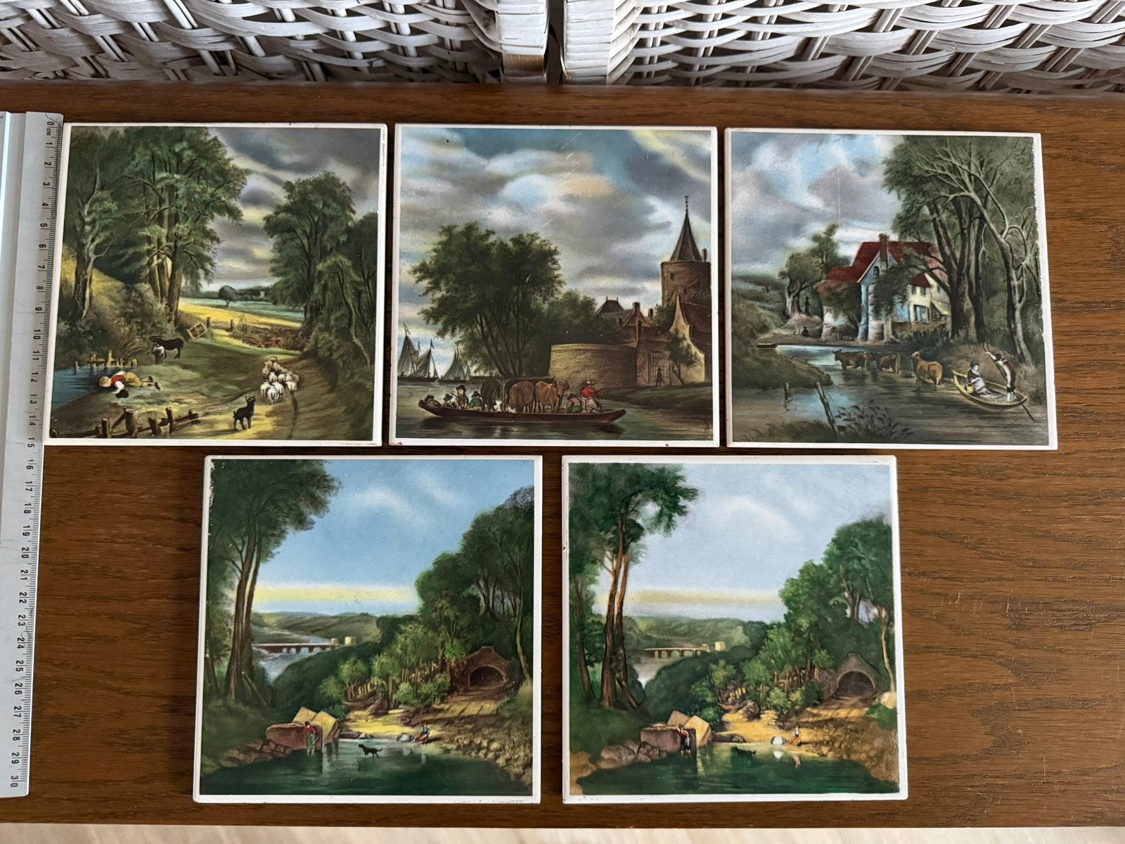 Mosa Landschapstegels, Ophalen of Verzenden