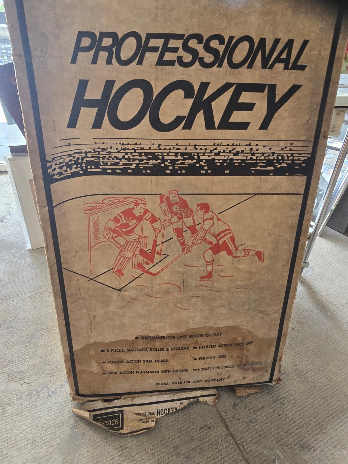 Vintage Professional Hockey Tafelspel - Sears Roebuck, Ophalen of Verzenden