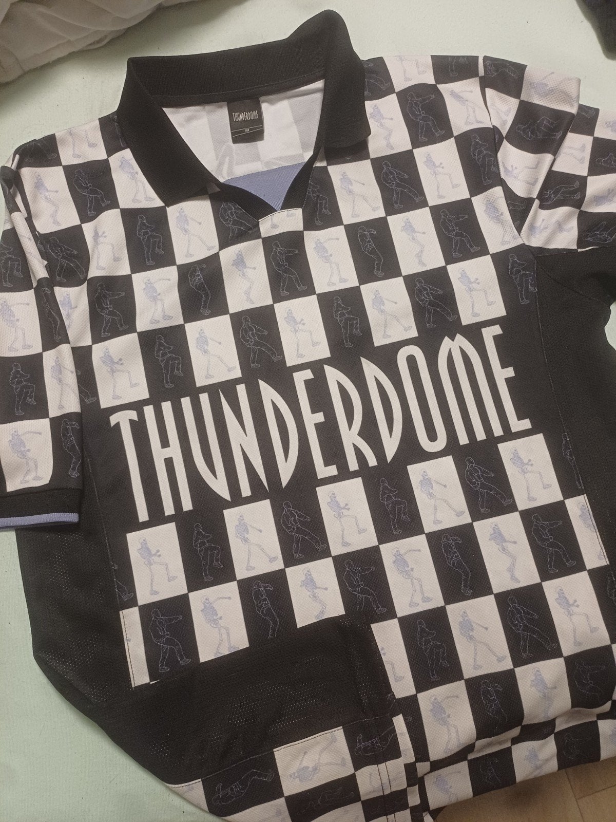 Thunderdome Hardcore Gabber Shirt Geruit Patroon, Ophalen of Verzenden, Zo goed als nieuw, Thunderdome