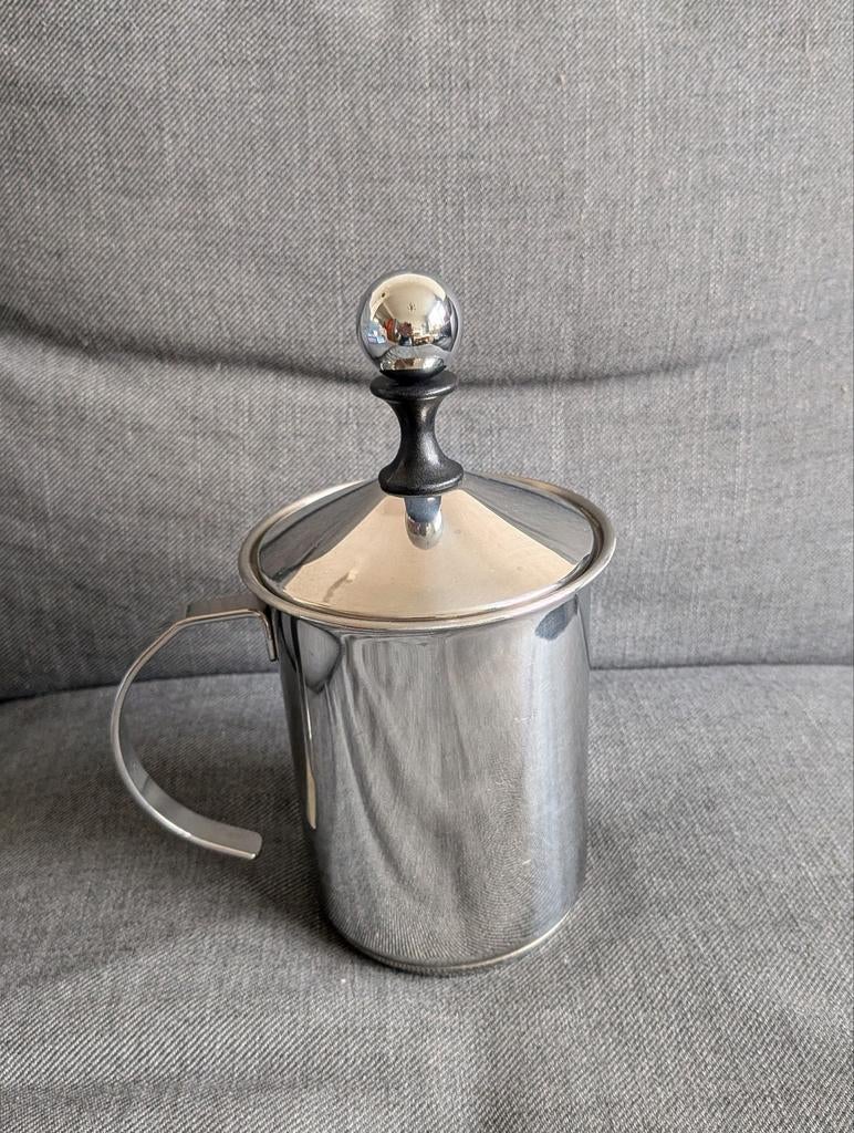 Melkopschuimer 'cappuccino creamer' in zeer goede staat, Ophalen of Verzenden, Zo goed als nieuw, Handmatige melkopschuimer