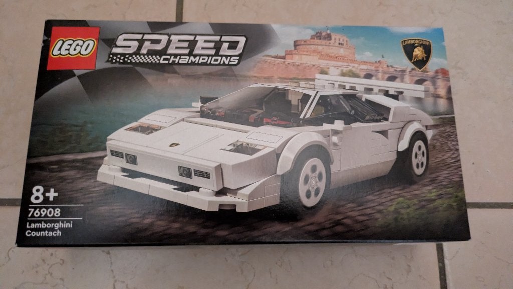 Lego Speed Champions - Lamborghini Countach - 76908, Kinderen en Baby's, Speelgoed | Duplo en Lego, Lego, Nieuw, Complete set