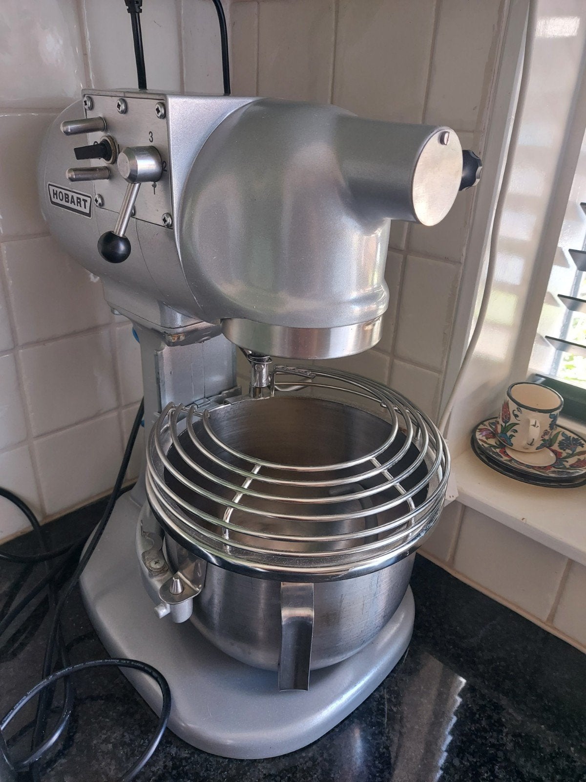 Hobart N50  professionele planeetmenger, 4 liter of meer, Ophalen of Verzenden, Zo goed als nieuw, 3 snelheden of meer