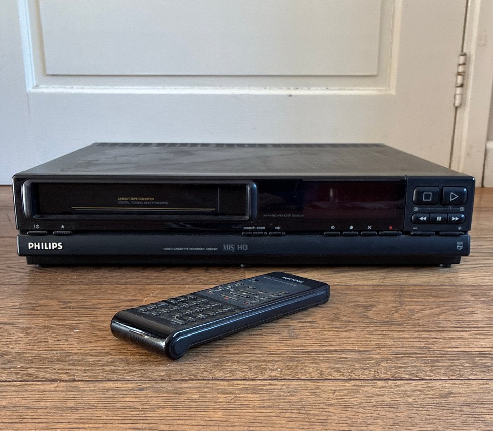 Philips VHS Videorecorder - Gebruikt, Snoer Mist, Ophalen of Verzenden, Gebruikt, VHS-speler of -recorder