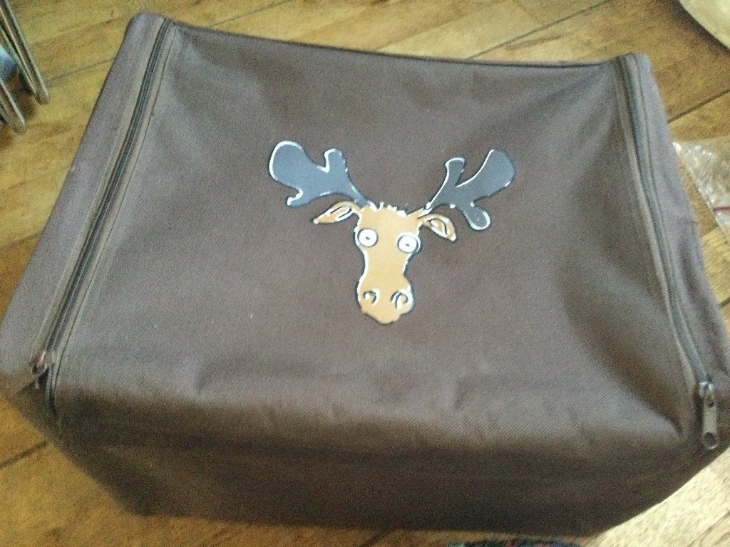 Bewaarbox Eland, Ophalen of Verzenden, Zo goed als nieuw, Bruin, Textiel
