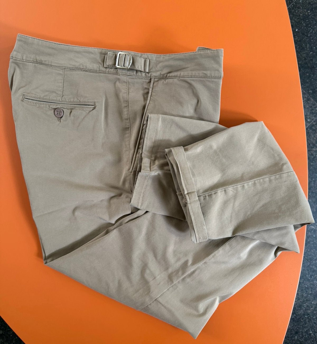Orlebar Brown kaki broek, Ophalen of Verzenden, Zo goed als nieuw, Overige maten, Overige kleuren