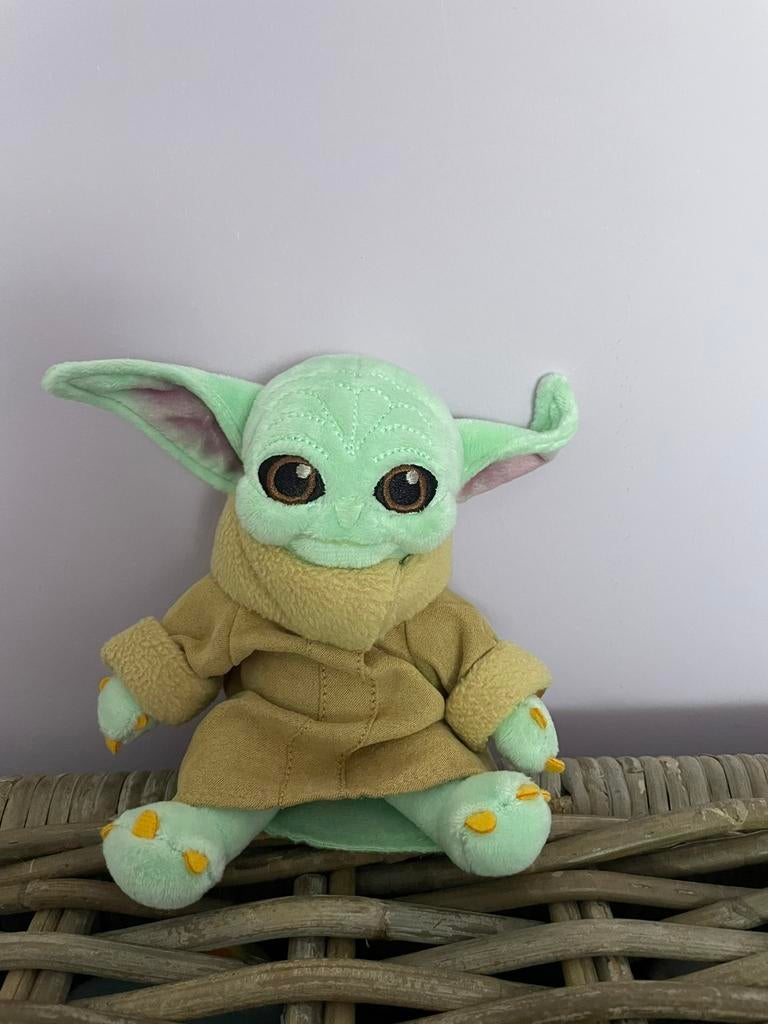 Disney knuffel Yoda met magneet, Ophalen of Verzenden, Zo goed als nieuw, Overige typen