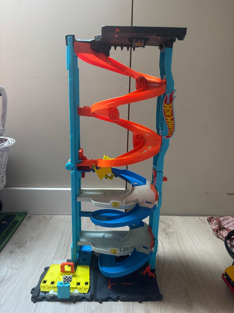 Hot Wheels Racebaan Toren, Ophalen, Zelf te bouwen, Hot Wheels, Handmatig