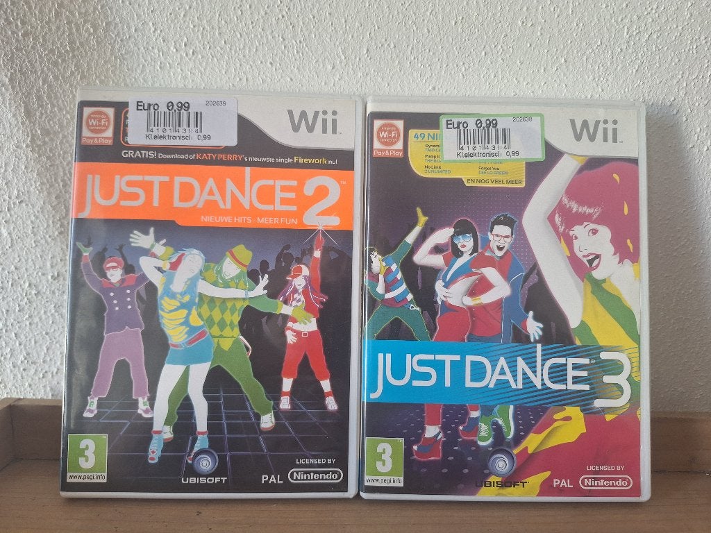 Just dance 2 en just dance 3, Muziek, 1 speler, Ophalen of Verzenden, Zo goed als nieuw