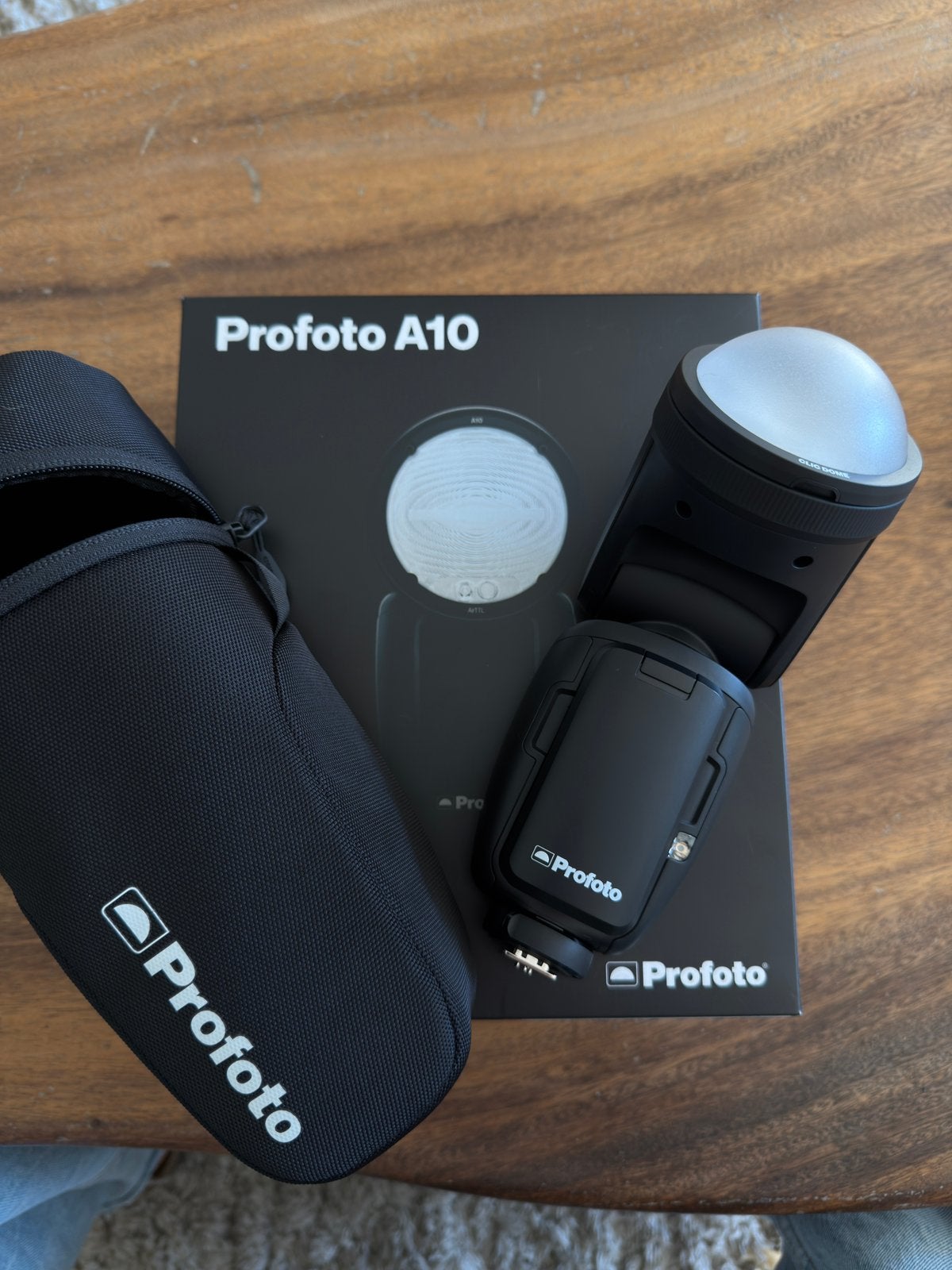 Profoto A10 canon, Audio, Tv en Foto, Fotografie | Flitsers, Canon, Externe flitser, Ophalen of Verzenden, Zo goed als nieuw