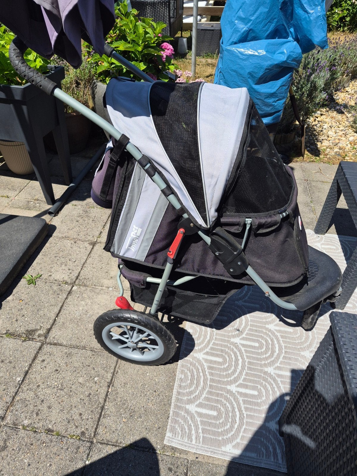 Hondenwagen 3 wielen., Dieren en Toebehoren, Honden-accessoires, Ophalen, Gebruikt
