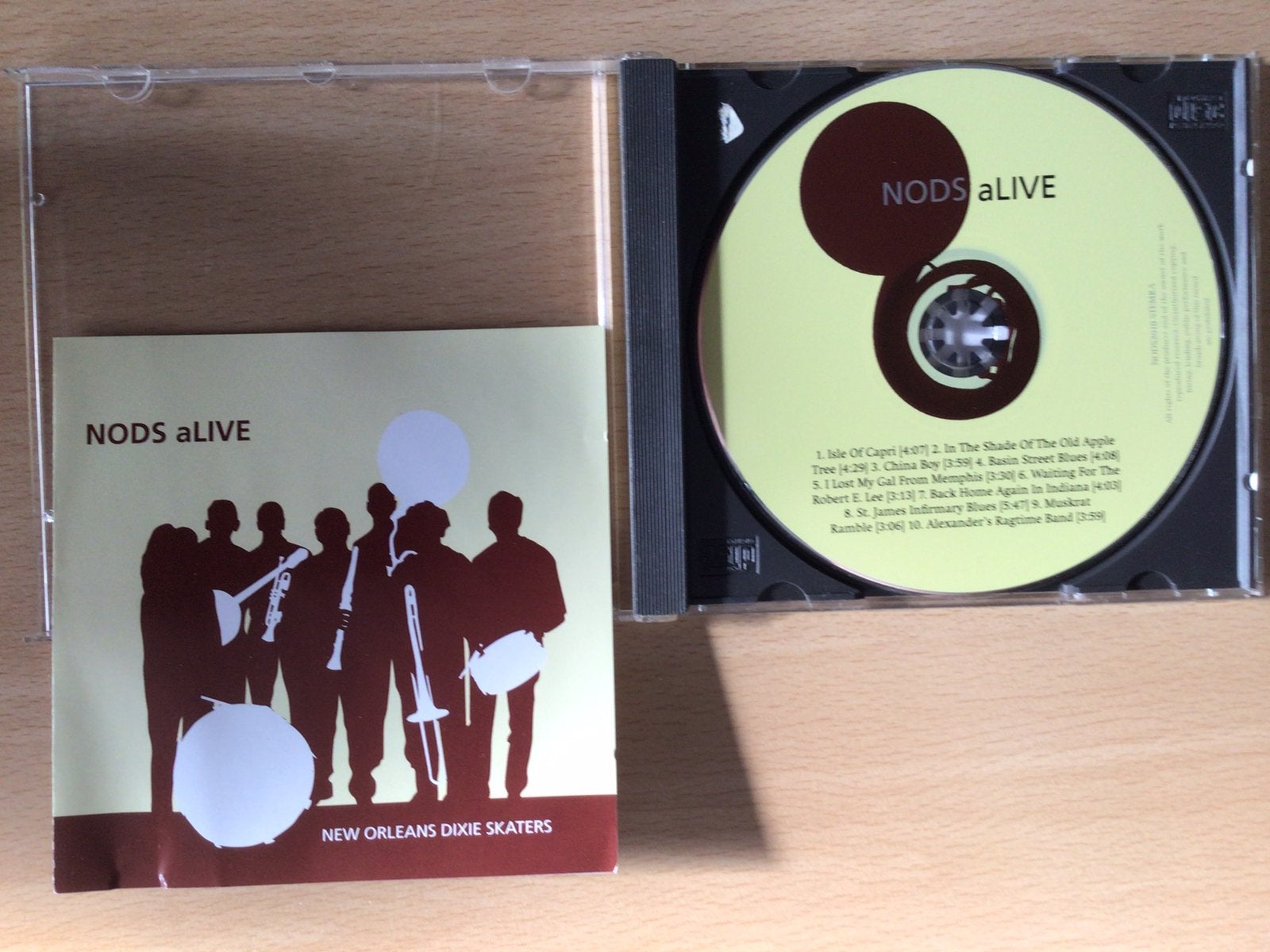 Nods-Alive. Originele demo-cd oude stijl jazz., Ophalen of Verzenden, Zo goed als nieuw, Jazz