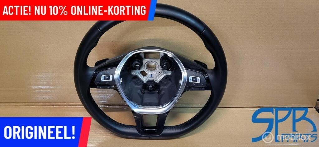 Vw TIGUAN 5NA TOURAN LEDER STUUR F1 FLIPPER ACC MODE GEBRUIK