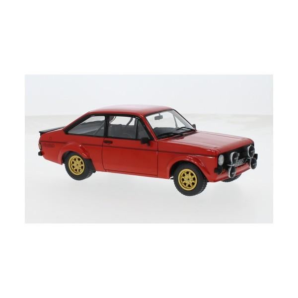 Ford Escort MK II RS 1977 Rood Modelauto 1/24 Whitebox Nieuw, Hobby en Vrije tijd, Modelauto's | 1:24, Overige merken, Whitebox
