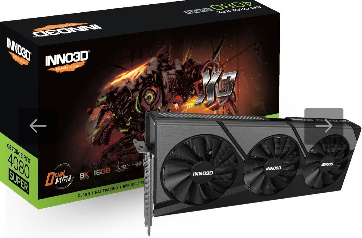 Inno3d RTX 4080 Super (16m garantie), Computers en Software, Videokaarten, Ophalen, HDMI, GDDR6, PCI-Express 4