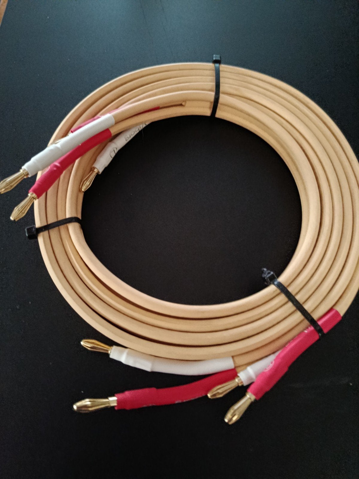 Van den Hul CS 122 luidsprekerkabel 2x2,5 meter, Ophalen of Verzenden, Zo goed als nieuw, 2 tot 5 meter, Luidsprekerkabel