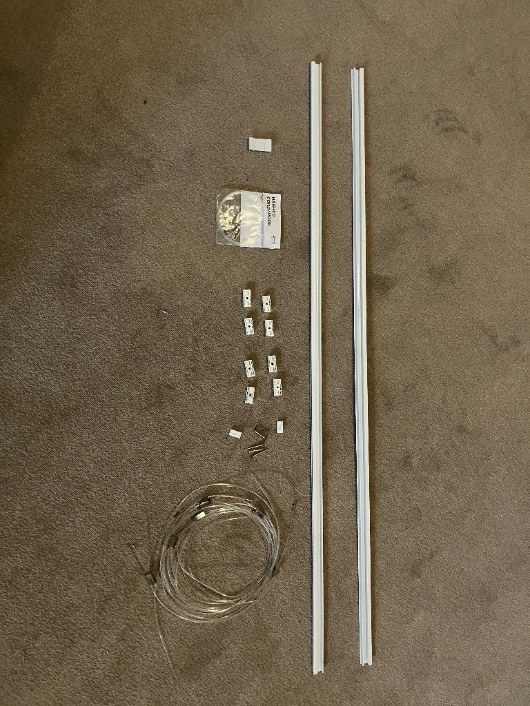 IKEA HAGHED CORD HOOK posterophang set, Ophalen, Gebruikt, Overige typen