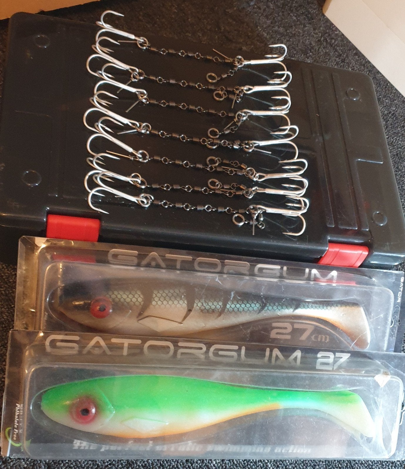 NIEUW!! 2 X Gator Gum 27 cm / 7 x Stinger, Ophalen of Verzenden, Nieuw, Overige typen