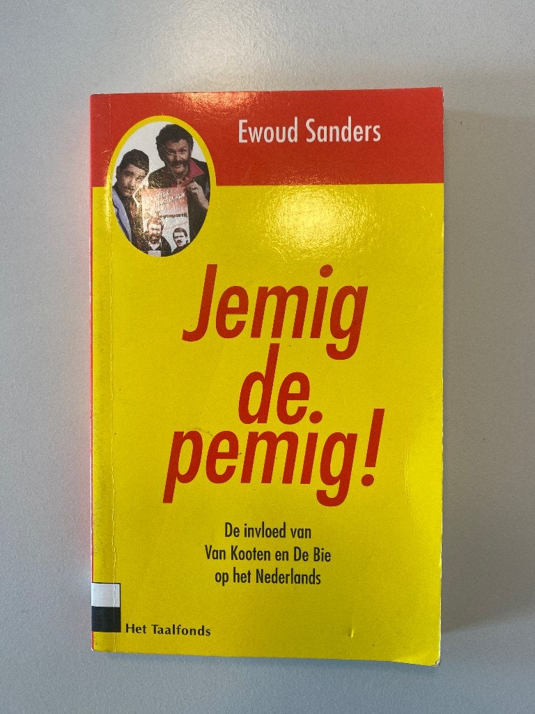 De invloed van Van Kooten en De Bie op het Nederlands (boek), Boeken, Gelezen, Ewoud Sanders, Overige typen, Ophalen of Verzenden