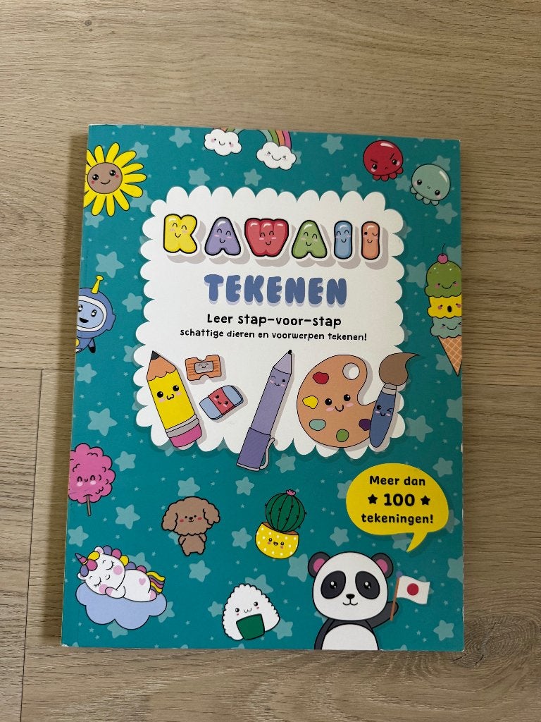 Kawaii tekenboek ISBN: 9789036643931, Ophalen of Verzenden, Zo goed als nieuw, Boek of Gids