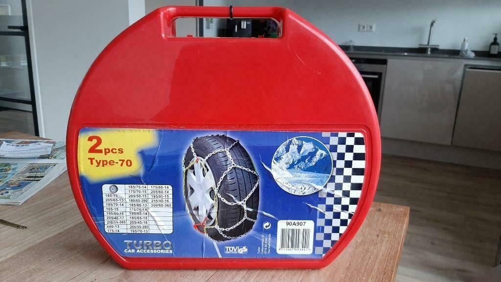 Turbo Sneeuwkettingen Type-70, Auto diversen, Sneeuwkettingen, Ophalen, Nieuw