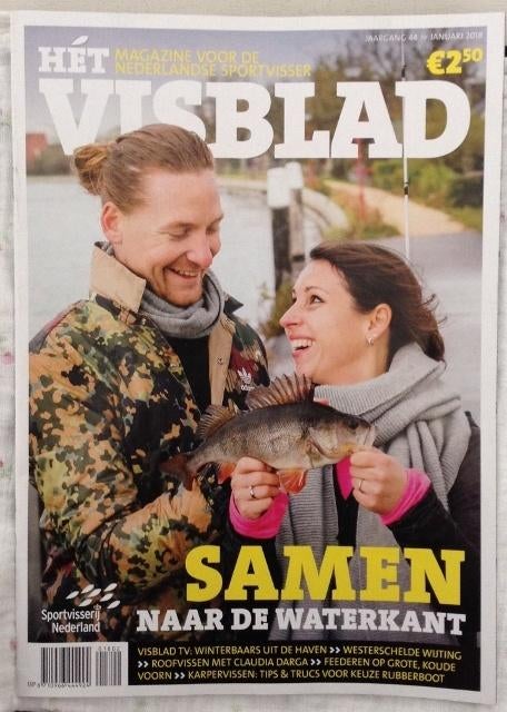 Het Visblad - januari 2018 - Swenn Middeljans - Hoorn, Ophalen of Verzenden, 1980 tot heden, Nederland, Tijdschrift