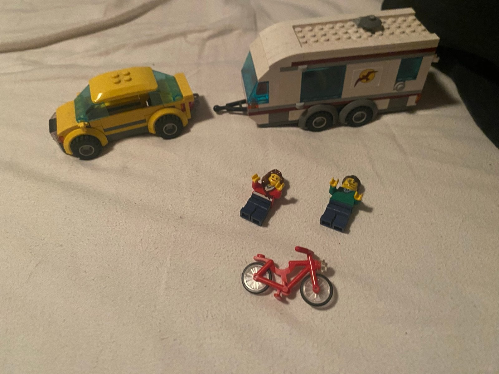 Lego City Caravan Set - zonder doos, Lego, Ophalen of Verzenden, Compleet, Complete set