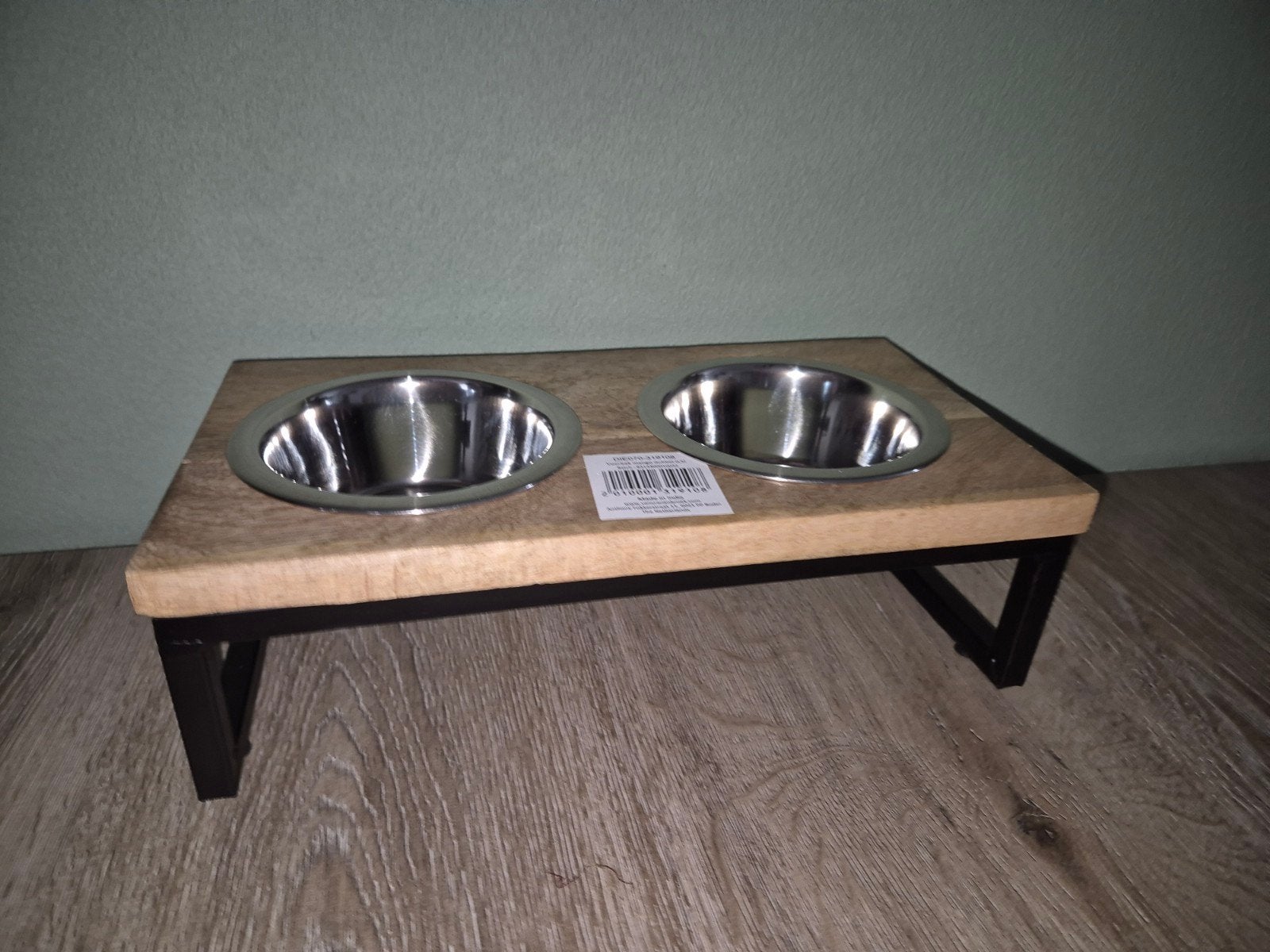 Prachtige industriele voerbak voor kleine honden / kat NIEUW, Ophalen, Nieuw