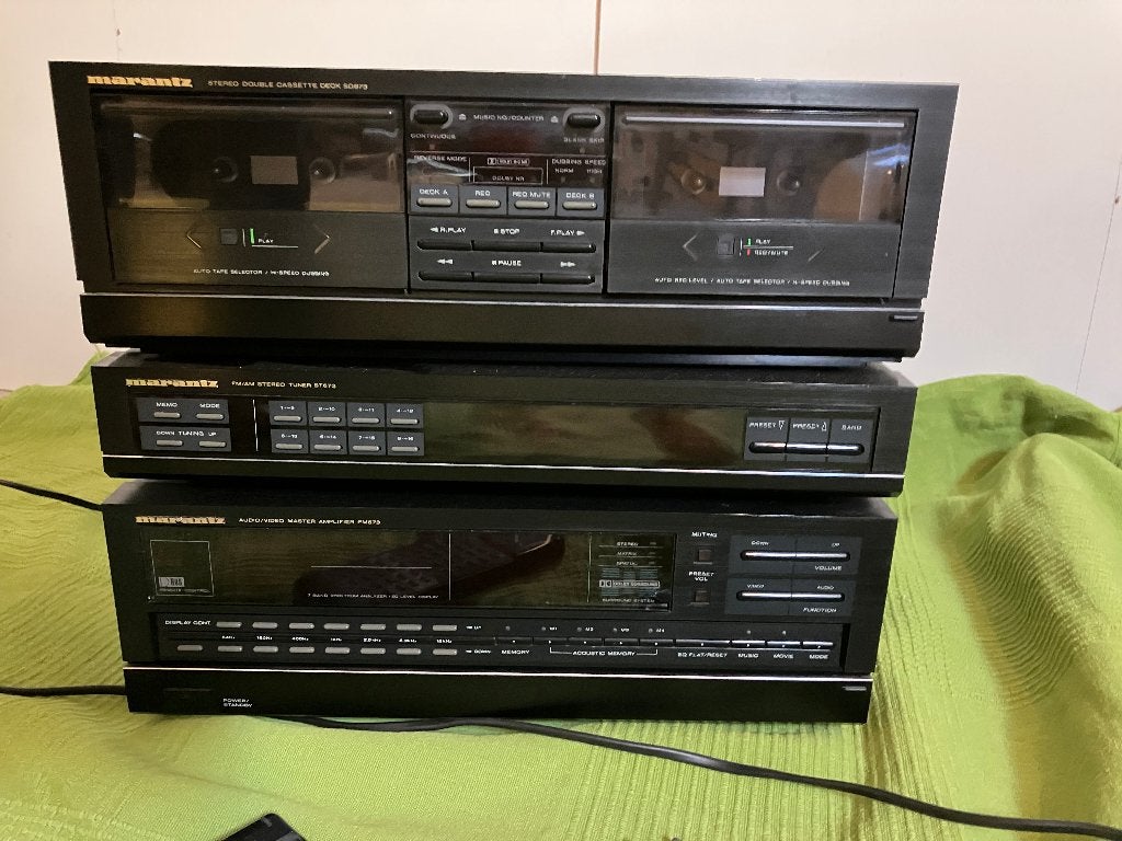 marantz stereo set, Overige merken, Tuner of Radio, Gebruikt, Losse componenten