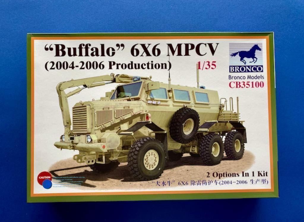 bronco Models CB35100 Buffalo 6x6 MPCV 1/35, Overige merken, Tank, Verzenden, 1:32 tot 1:50