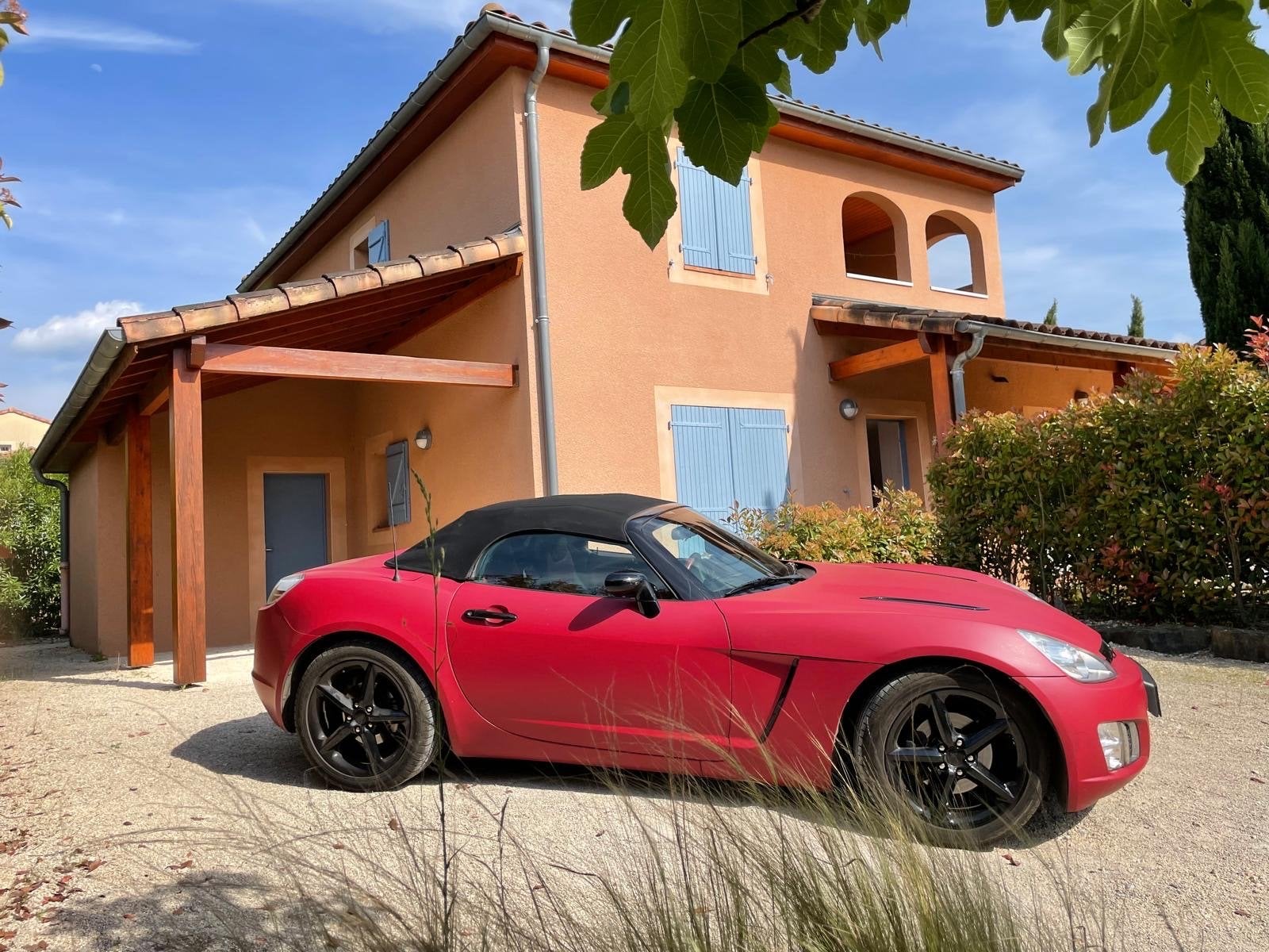 Opel GT 2.0 Turbo 2007 Rood, Auto's, 1998 cc, Achterwielaandrijving, 264 pk, 4 cilinders