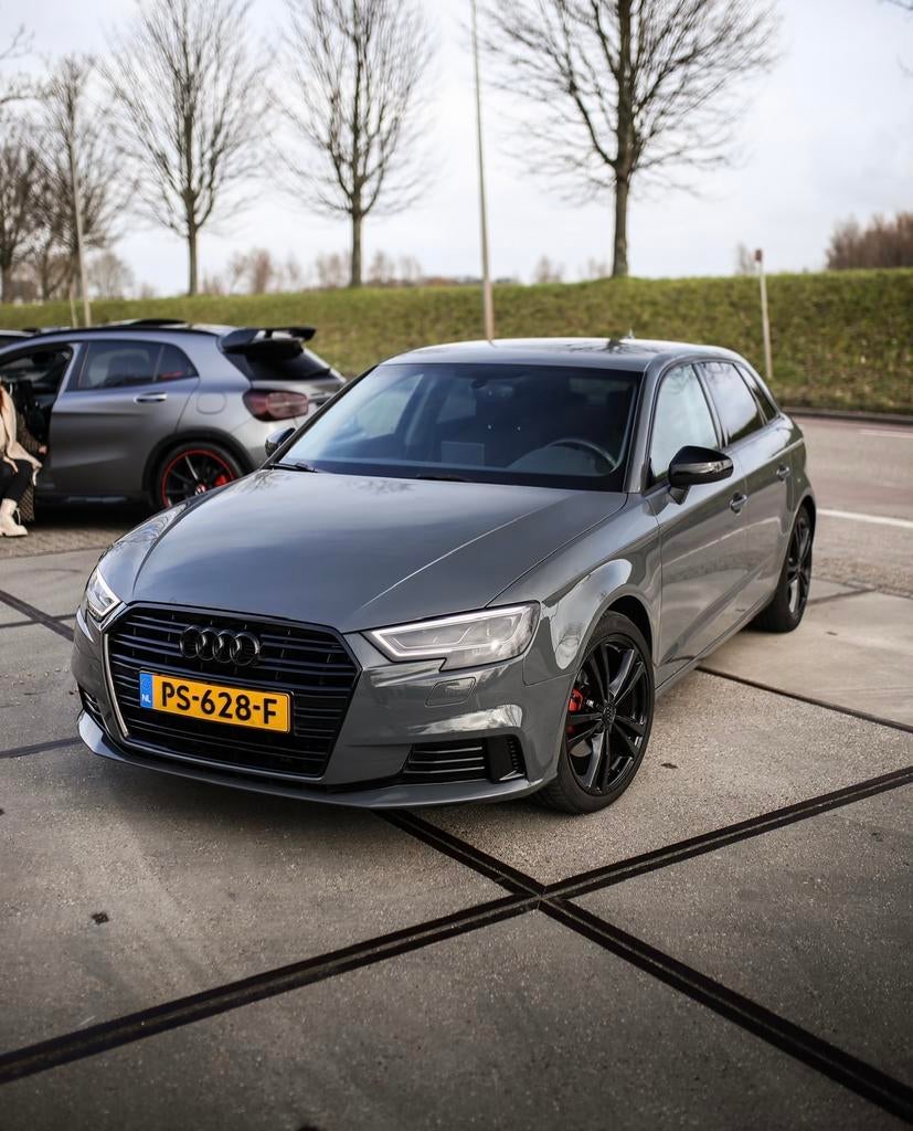 Audi A3 1.0 Tfsi 116pk 2017 Grijs, Stof, 620 kg, Origineel Nederlands, Handgeschakeld