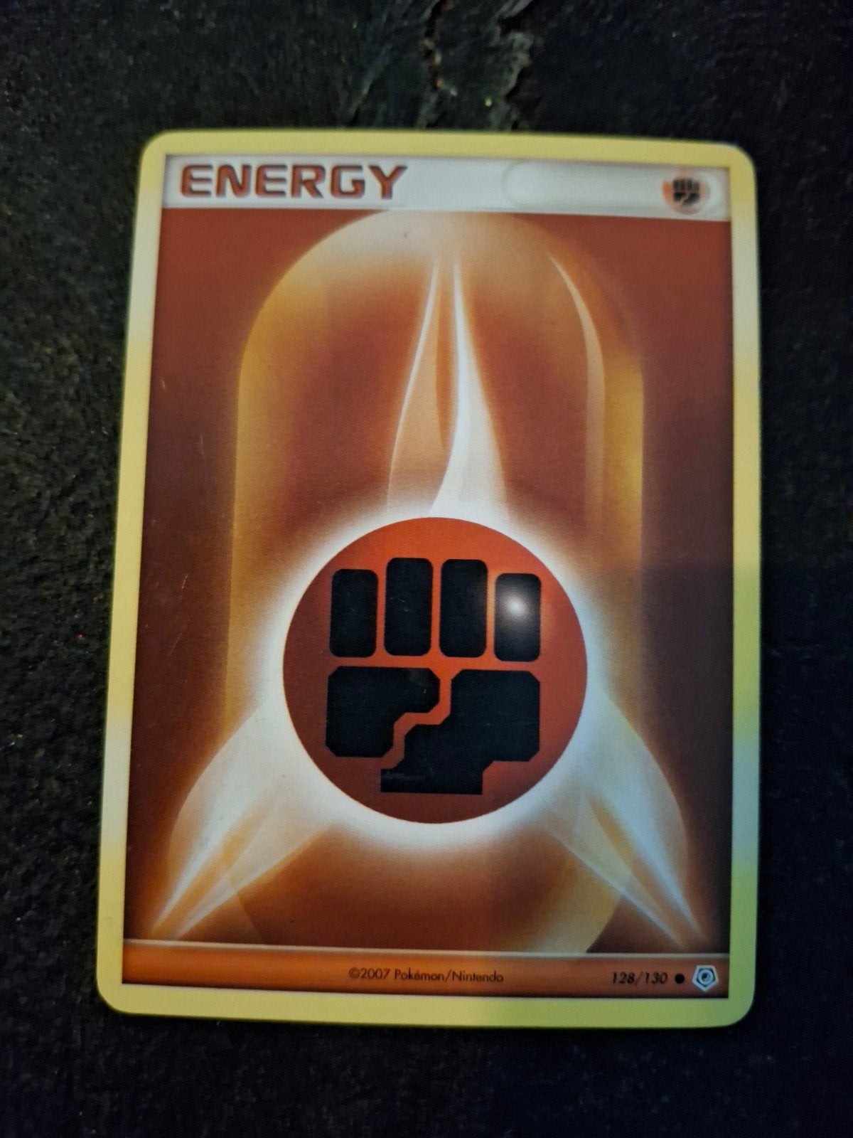 Pokémon Energy Kaart - Vecht Energie (2007), Ophalen of Verzenden, Gebruikt, Losse kaart