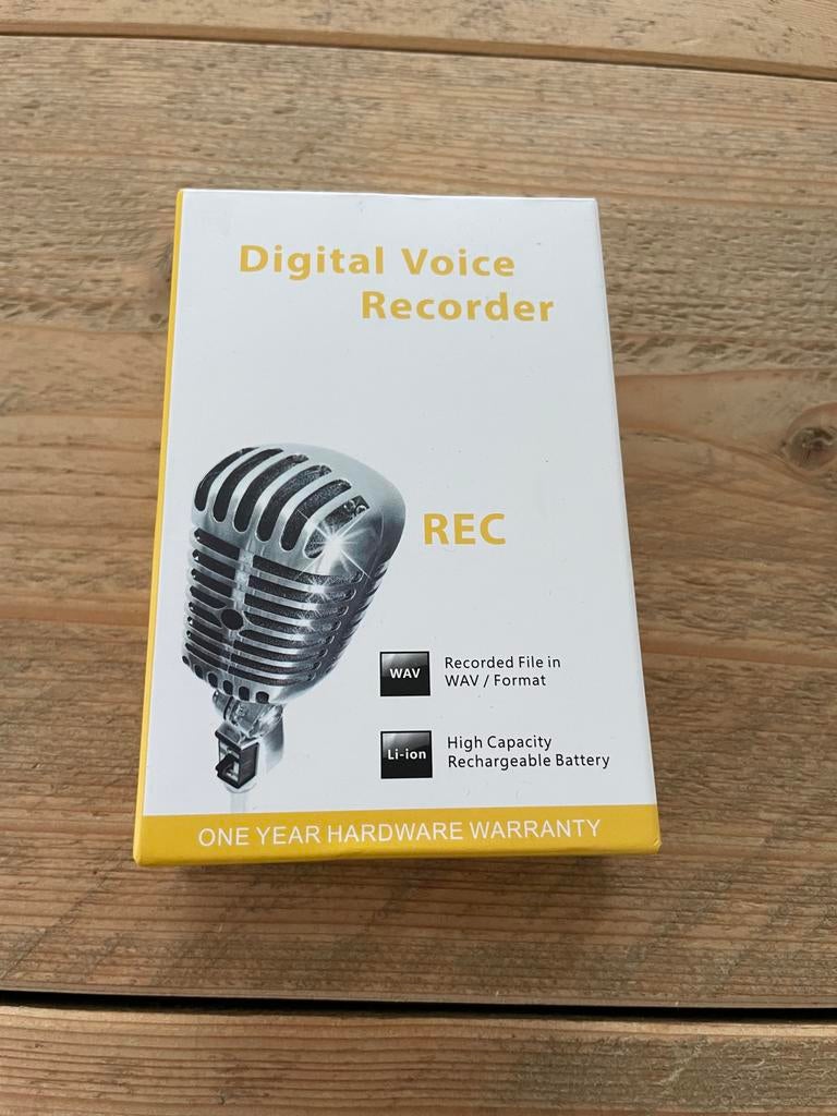 Digitale Voice Recorder - Compact en Professioneel, Ophalen of Verzenden, Nieuw, Overige typen