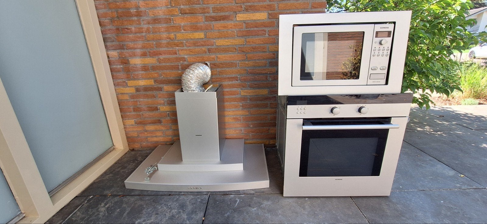 Siemens oven en magnetron (inbouw) en afzuigkap, Witgoed en Apparatuur, Ovens, Ophalen