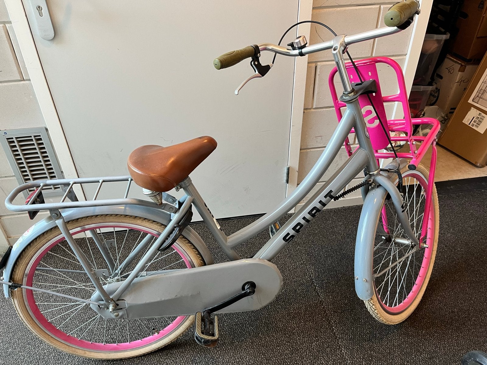 Spirit meisjesfiets ca 10-12 jaar, Ophalen, Gebruikt, Velgrem, Handrem