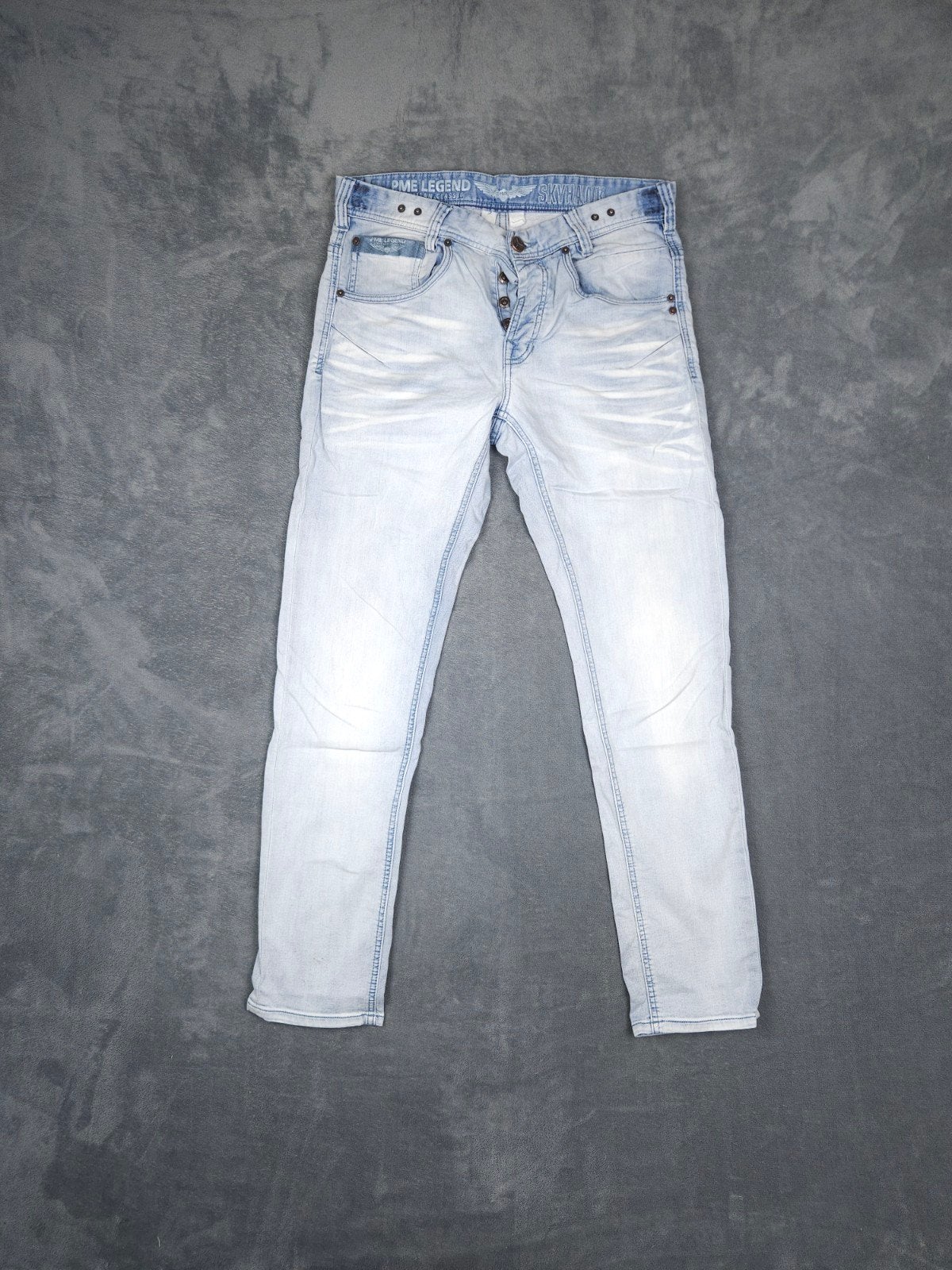 Pme Legend Broek Skyhawk W32 L32 Lichtblauw Denim Jeans

Sta, Blauw, ., W32 (confectie 46) of kleiner, Ophalen of Verzenden