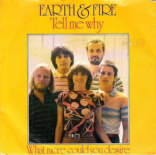 earth & fire  ( j kaagman) - tell me why  ( 1981), Cd's en Dvd's, Vinyl Singles, Gebruikt, 7 inch, Ophalen of Verzenden, Fotohoes
