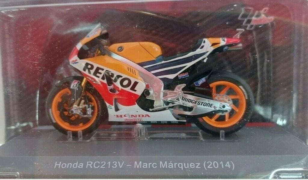 Marc Marquez Honda RC213V 2014 1:18 diecast, Serviceclientele@altaya.be, Nieuw, Ophalen of Verzenden, Motor
